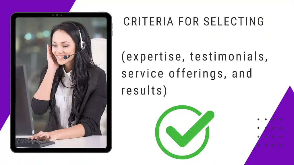 selecting criteria